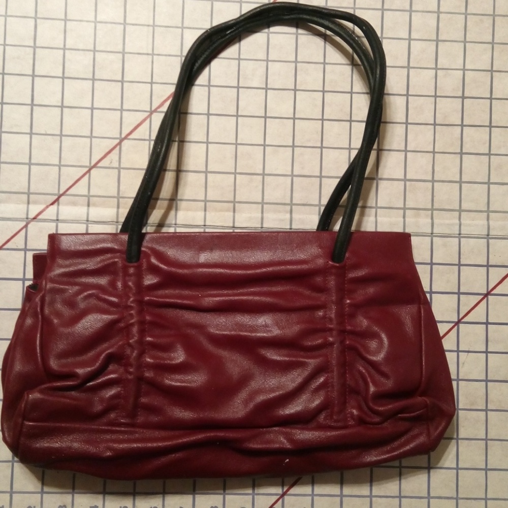 Stefano Dellera red leather purse